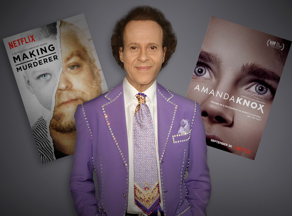 True Crime, Richard Simmons, Making of a Murderer, Amanda Knox True Crime, Richard Simmons, Making of a Murderer, Amanda Knox